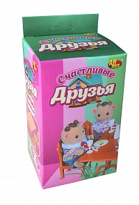 Набор мебели для столовой из серии «Счастливые друзья», с аксессуарами (ABtoys, PT-00302)